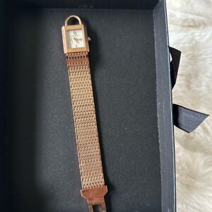 100% AuthenticTory Burch Rose Gold Mesh Women's Watch